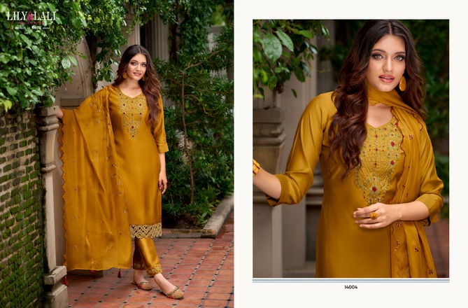 Bella By Lily And Lali Designer Readymade Suits Catalog